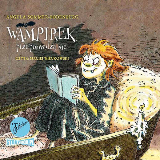okładka Wampirek. Tom 2. Wampirek przeprowadza się audiobook | MP3 | Angela Sommer-Bodenburg