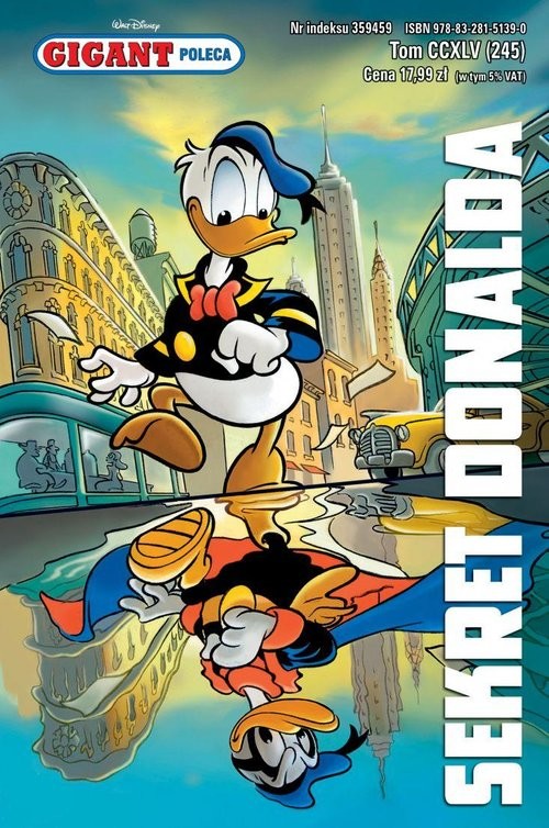 okładka Gigant Poleca. Sekret Donalda. Tom 4/2023 książka | null null