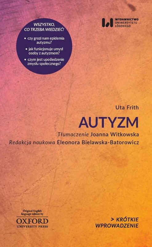 okładka Autyzm ebook | epub, mobi, pdf | Uta Frith