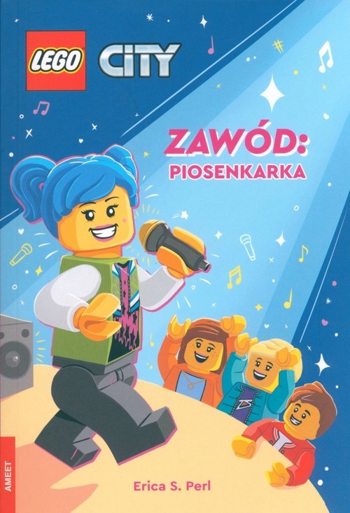 okładka Lego City Zawód Piosenkarka książka | Perl EricaS.