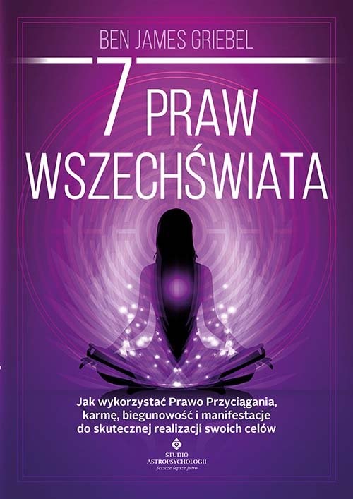 okładka 7 praw wszechświata książka | Ben JamesGriebel