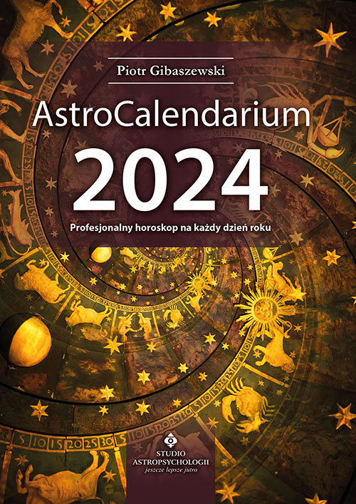 okładka AstroCalendarium 2024 książka | Piotr Gibaszewski