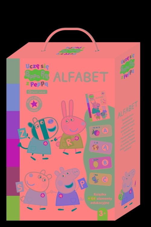 okładka Uczę się z Peppą Alfabet książka