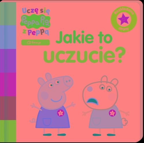 okładka Uczę się z Peppą Peppa Pig Jakie to uczucie? książka