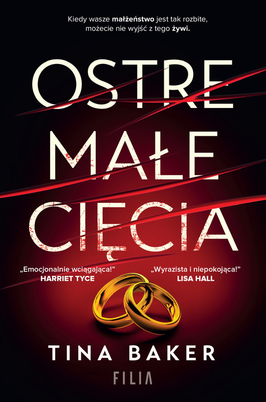 okładka Ostre małe cięcia ebook | epub, mobi | Tina Baker