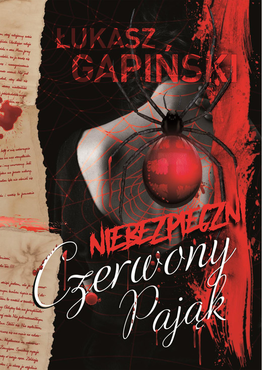 okładka Czerwony pająk ebook | epub, mobi | Łukasz Gapiński