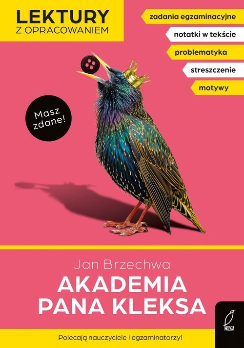 okładka Akademia pana Kleksa Lektury z opracowaniem książka | Jan Brzechwa, Irena Zarzycka