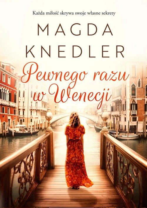 okładka Pewnego razu w Wenecji książka | Magda Knedler