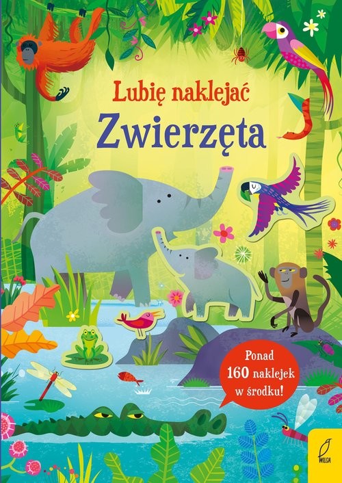okładka Lubię naklejać Zwierzęta książka | Kristie Pickersgill