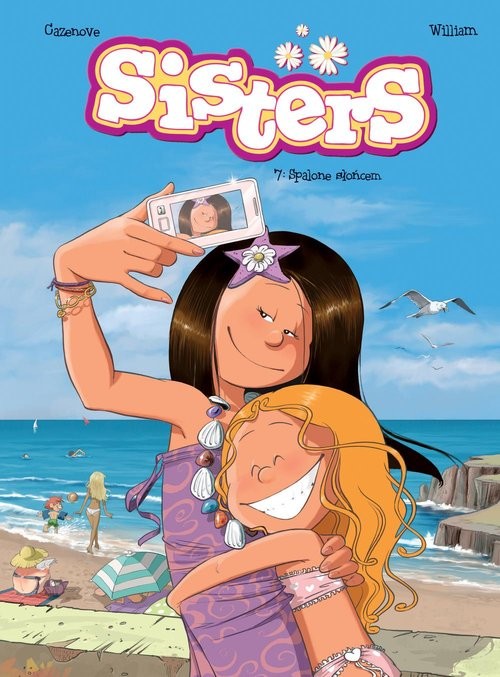 okładka Sisters. Spalone słońcem. Tom 7 książka