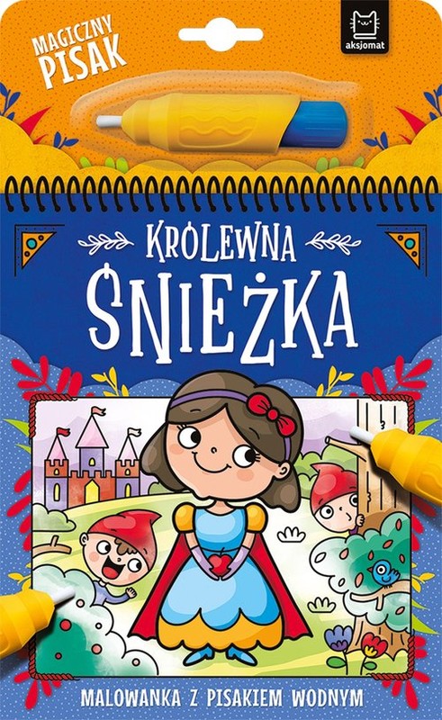 okładka Królewna Śnieżka. Malowanka z pisakiem wodnym książka | Bogusław Michalec
