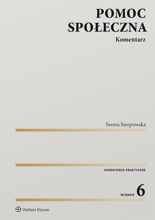 okładka Pomoc społeczna. Komentarz (pdf) ebook | pdf | Iwona Sierpowska