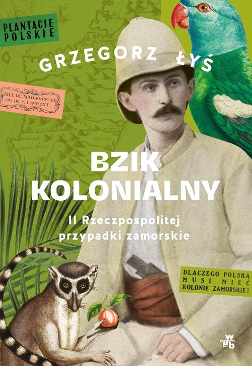 okładka Bzik kolonialny. II Rzeczpospolitej przypadki zamorskie książka | Grzegorz Łyś