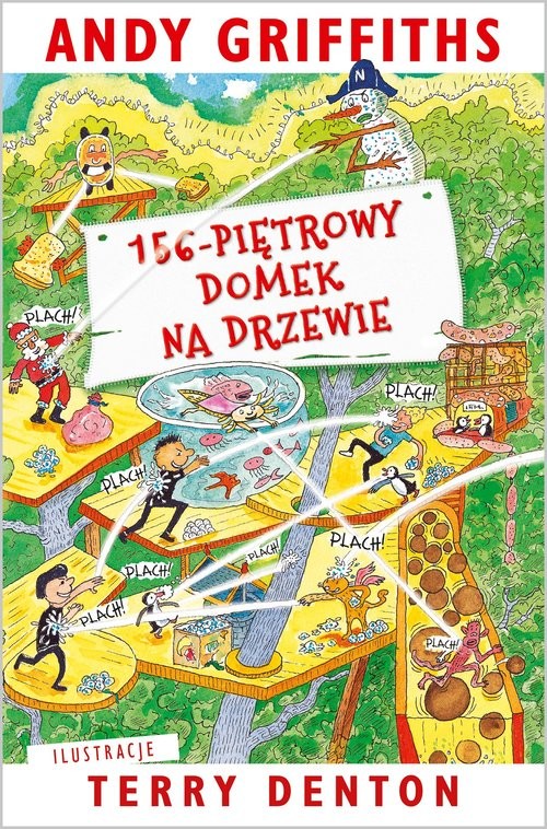 okładka 156-piętrowy domek na drzewie książka | Andy Griffiths, Terry Denton