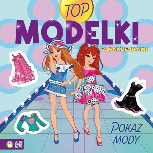 okładka Top Modelki Pokaz mody książka