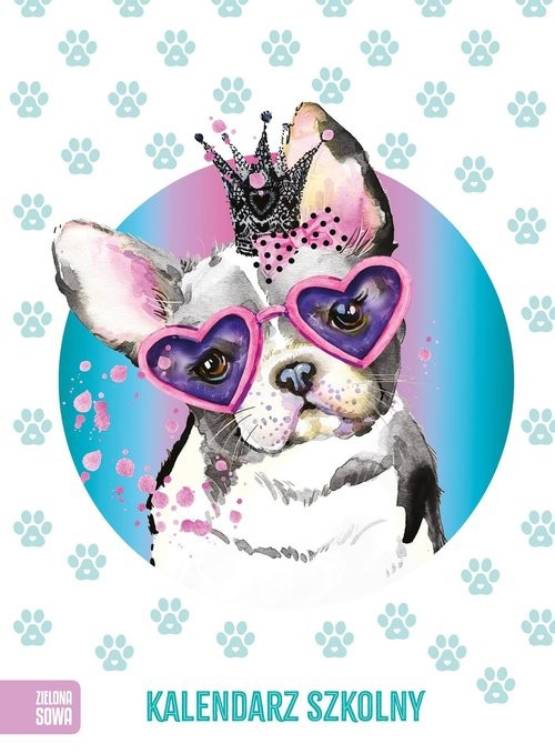 okładka Kalendarz szkolny Pieski książka