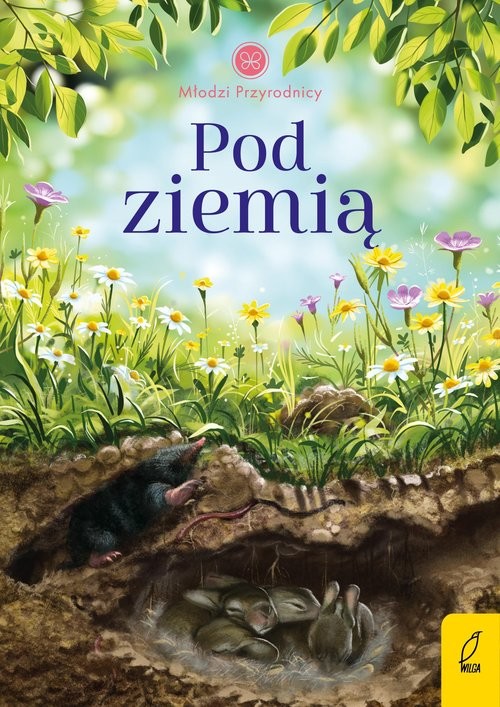 okładka Młodzi przyrodnicy Pod ziemią Tom 6 książka | Patrycja Zarawska