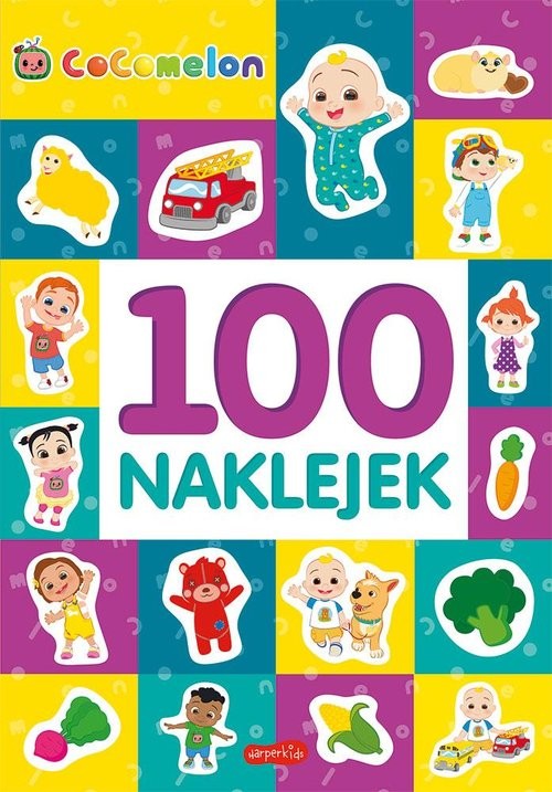okładka Cocomelon. 100 naklejek książka