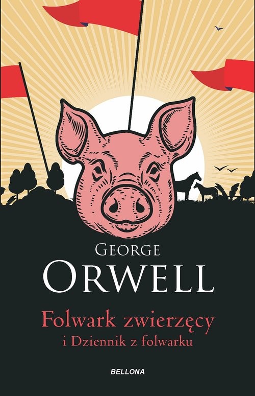 okładka Folwark zwierzęcy książka | George Orwell