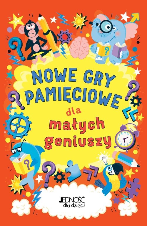 okładka Nowe gry pamięciowe dla małych geniuszy książka | Moore Gareth