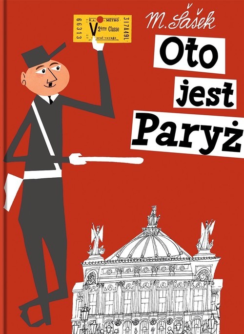 okładka Oto jest Paryż książka | Sasek Miroslav
