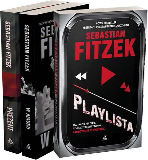okładka Playlista / W amoku / Prezent (pakiet) książka | Sebastian Fitzek