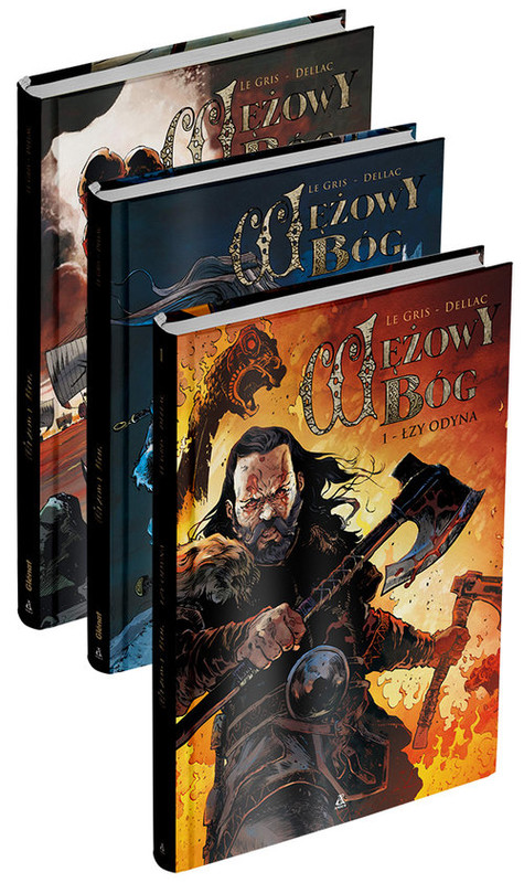 okładka Wężowy bóg 1, 2, 3 (pakiet) książka | Gris LeJérôme, Dellac Benoît