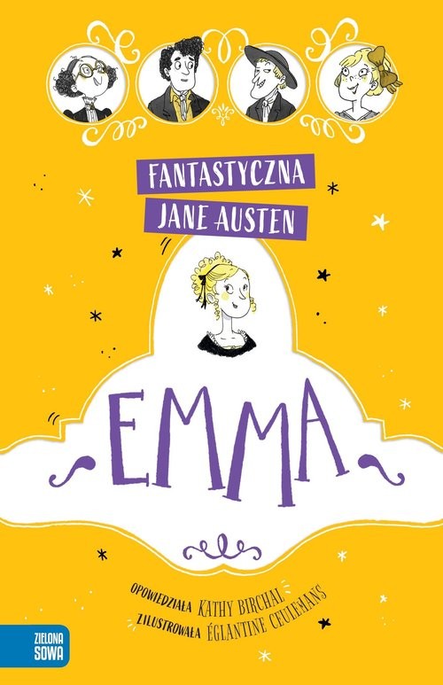 okładka Fantastyczna Jane Austen Emma książka | Jane Austen, Katy Birchall