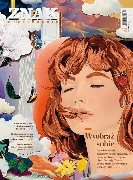 okładka Miesięcznik ZNAK 818-819 (07-08/2023) Wyobraź sobie ebook | epub, mobi | autor zbiorowy