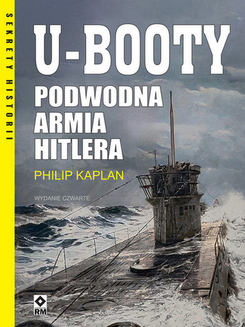 okładka U-booty Podwodna armia Hitlera książka | Philip Kaplan