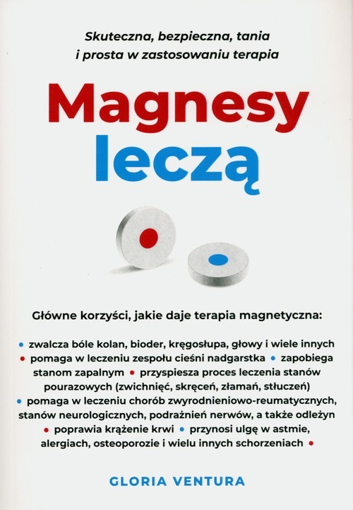 okładka Magnesy leczą książka | Gloria Ventura