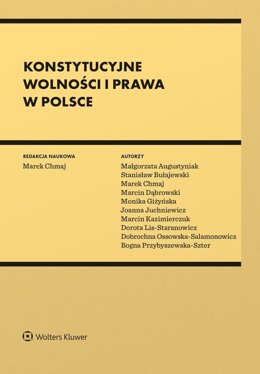 okładka Konstytucyjne wolności i prawa w Polsce (pdf) ebook | pdf | Marek Chmaj