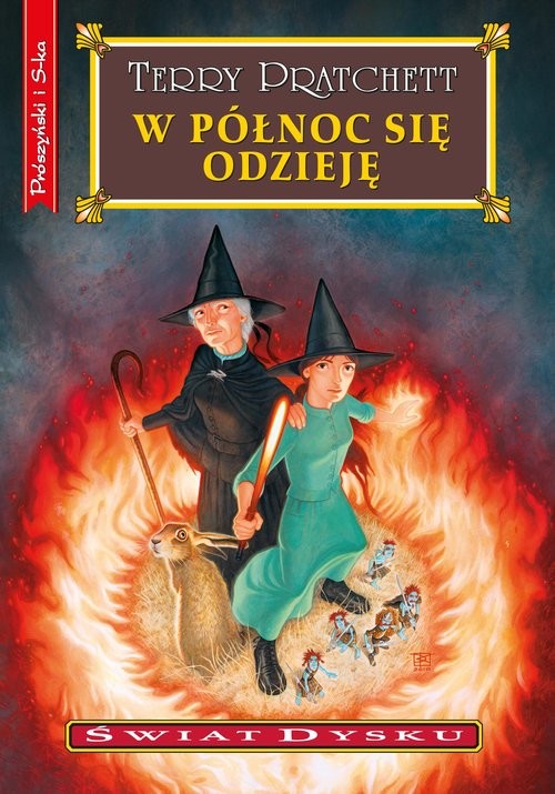 okładka W północ się odzieję książka | Terry Pratchett