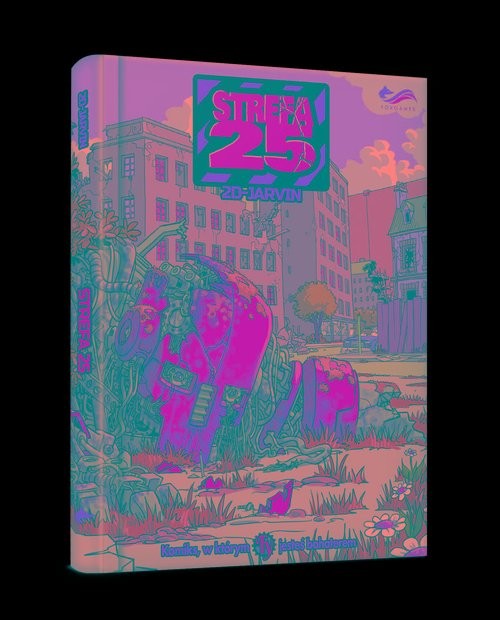 okładka Komiks paragrafowy Strefa 25 książka | 2D Jarvin