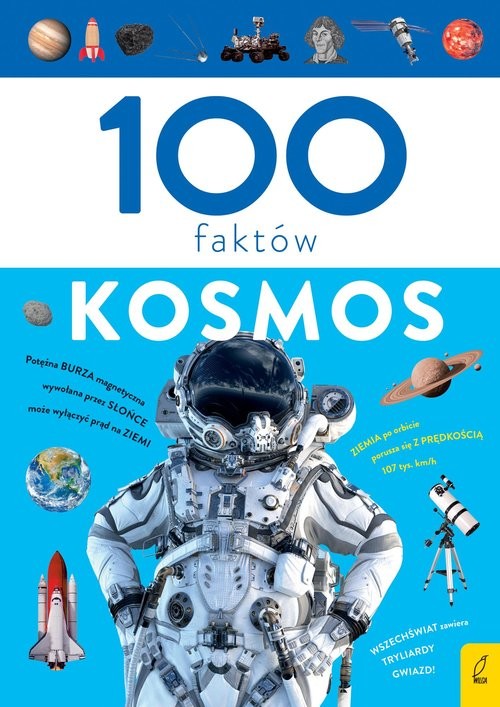okładka 100 faktów Kosmos książka | Paweł Zalewski
