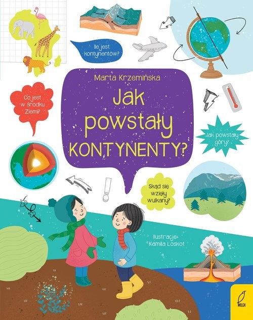 okładka Co i jak? Jak powstały kontynenty? książka | Krzemińska Marta