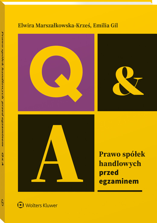 okładka Prawo spółek handlowych. Przed egzaminem (pdf) ebook | pdf | Elwira Marszałkowska-Krześ, Emilia Gil