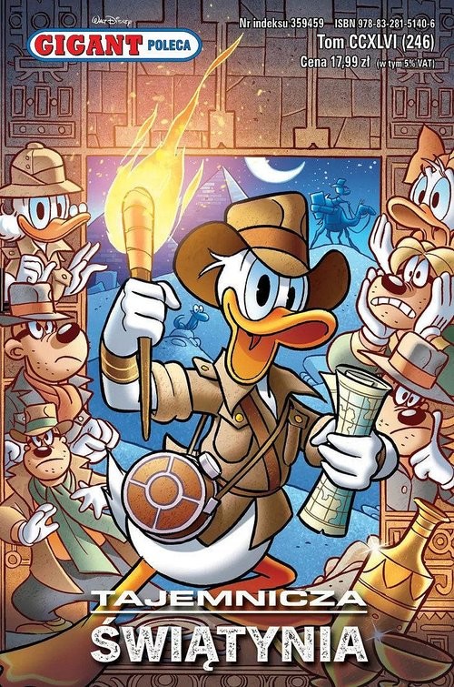 okładka Gigant Poleca. Tajemnicza świątynia. Tom 5/2023 książka | null null