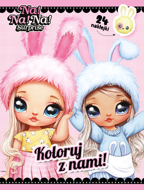okładka Koloruj i naklejaj! NA!NA!NA! Surprise książka | Praca Zbiorowa