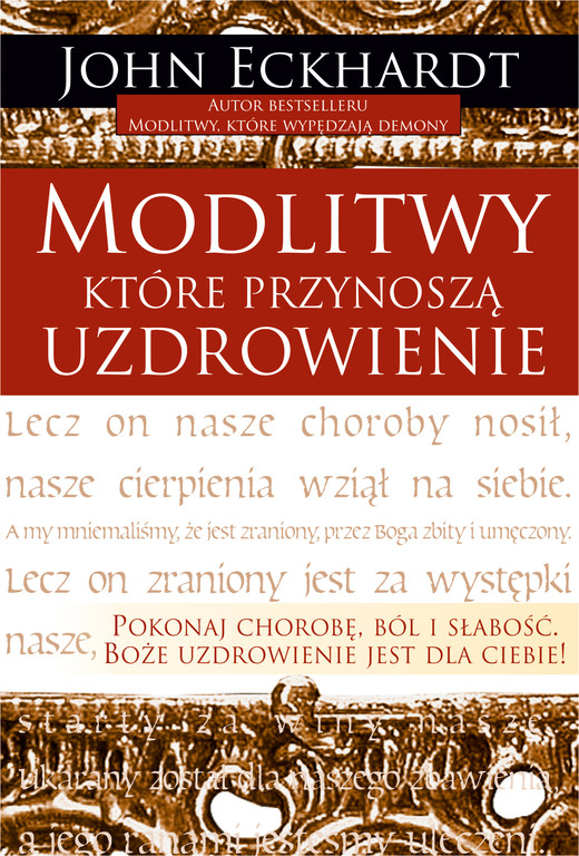okładka Modlitwy które przynoszą uzdrowienie ebook | epub, mobi | Eckhardt John