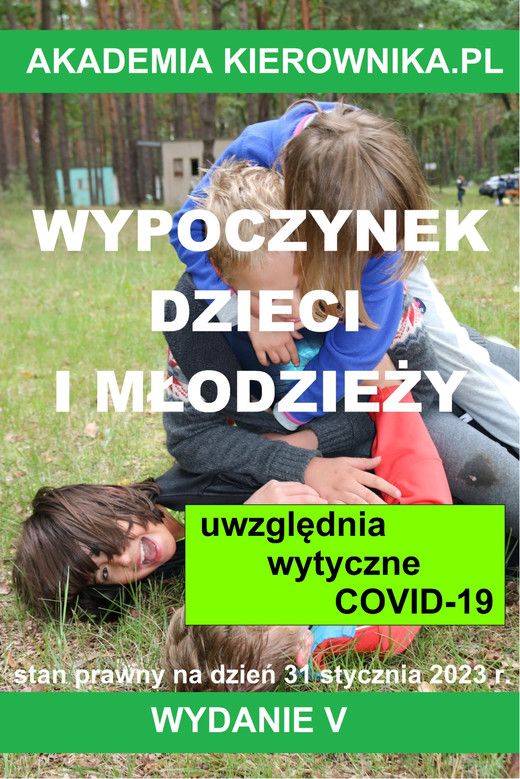 okładka Wypoczynek dzieci i młodzieży 2023 ebook | pdf | Arkadiusz Kuranowski