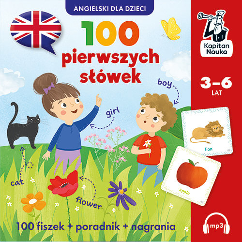okładka Ang. dla dzieci- 100 pierwszych słówek książka | Ewa Leszczyńska, Ewa Norman