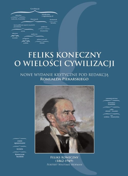 okładka Feliks Koneczny o wielkości cywilizacji Nowe wydanie krytyczne pod redakcją Romualda Piekarskiego książka | Feliks Koneczny