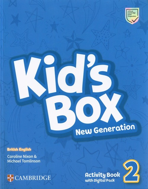 okładka Kid's Box New Generation 2 Activity Book with Digital Pack książka | Nixon Caroline, Tomlinson Michael