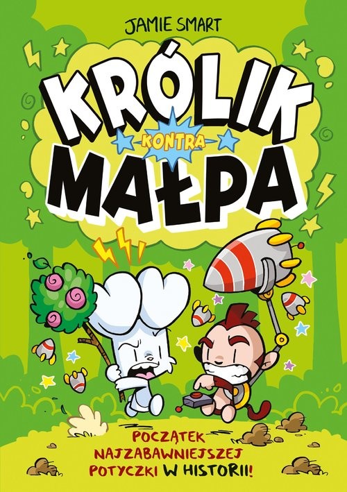 okładka Królik kontra Małpa. Tom 1 książka