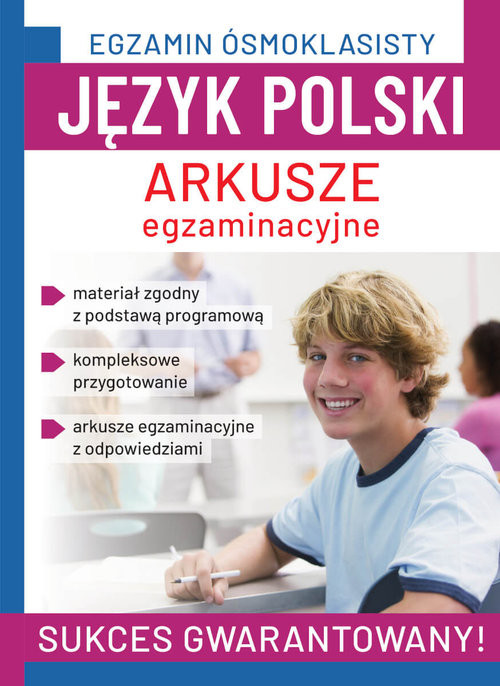 okładka Egzamin ósmoklasisty. Język polski. Arkusze egzaminacyjne książka | Chamczyk Robert, Brzostowska Agnieszka
