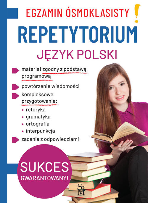 okładka Egzamin ósmoklasisty. Repetytorium. Język polski książka | Lucyna Kasjanowicz