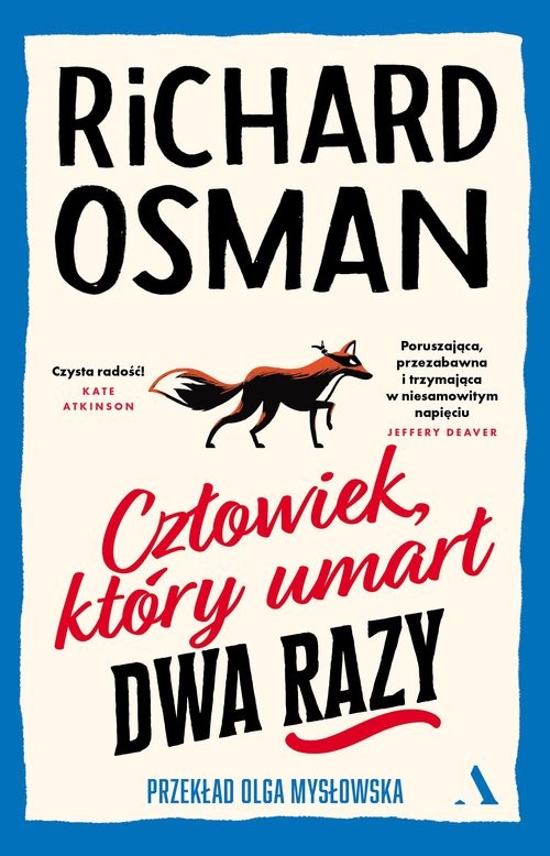 okładka Człowiek, który umarł dwa razy książka | Osman Richard