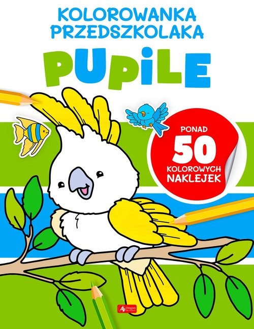 okładka Kolorowanka przedszkolaka. Pupile książka | null null