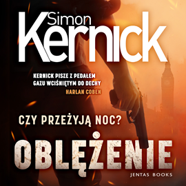 okładka Oblężenie audiobook | MP3 | Simon Kernick